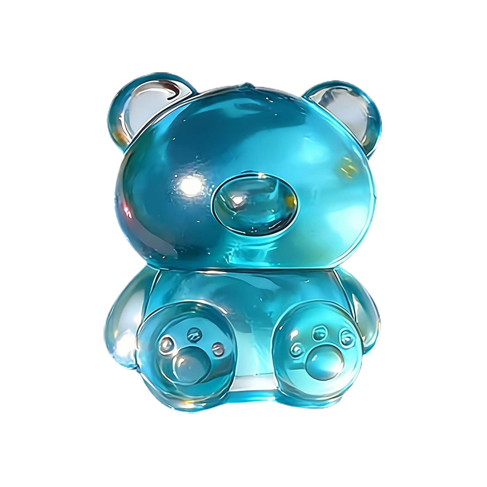Bear Shaped Squishy Toy, Creative Stress Relief, 5.5x4.5x4cm, Squeezing Bear, Maltose Filled Squeeze Toys, Cute Office Companions, For Kid Girls Children Teens Adult Women Men