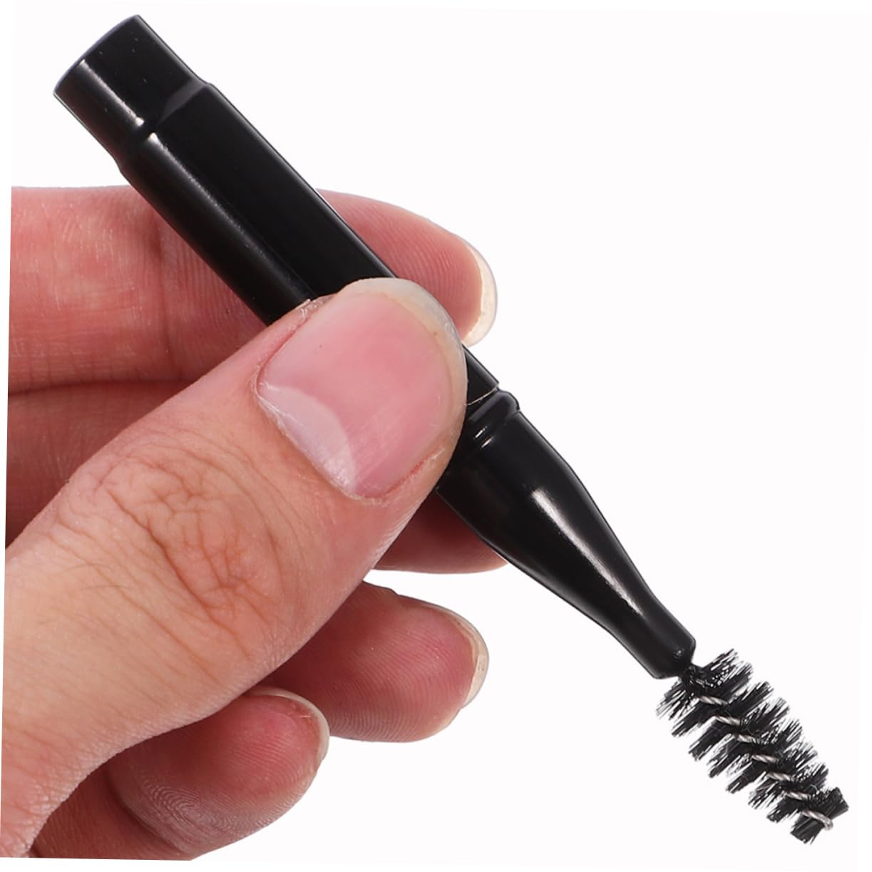 Gogogmee Precision Eyebrow Lash Brush Set 6pcs Travel Size Makeup Brushes Eyebrow Spoolies Multi-functional Makeup Tool