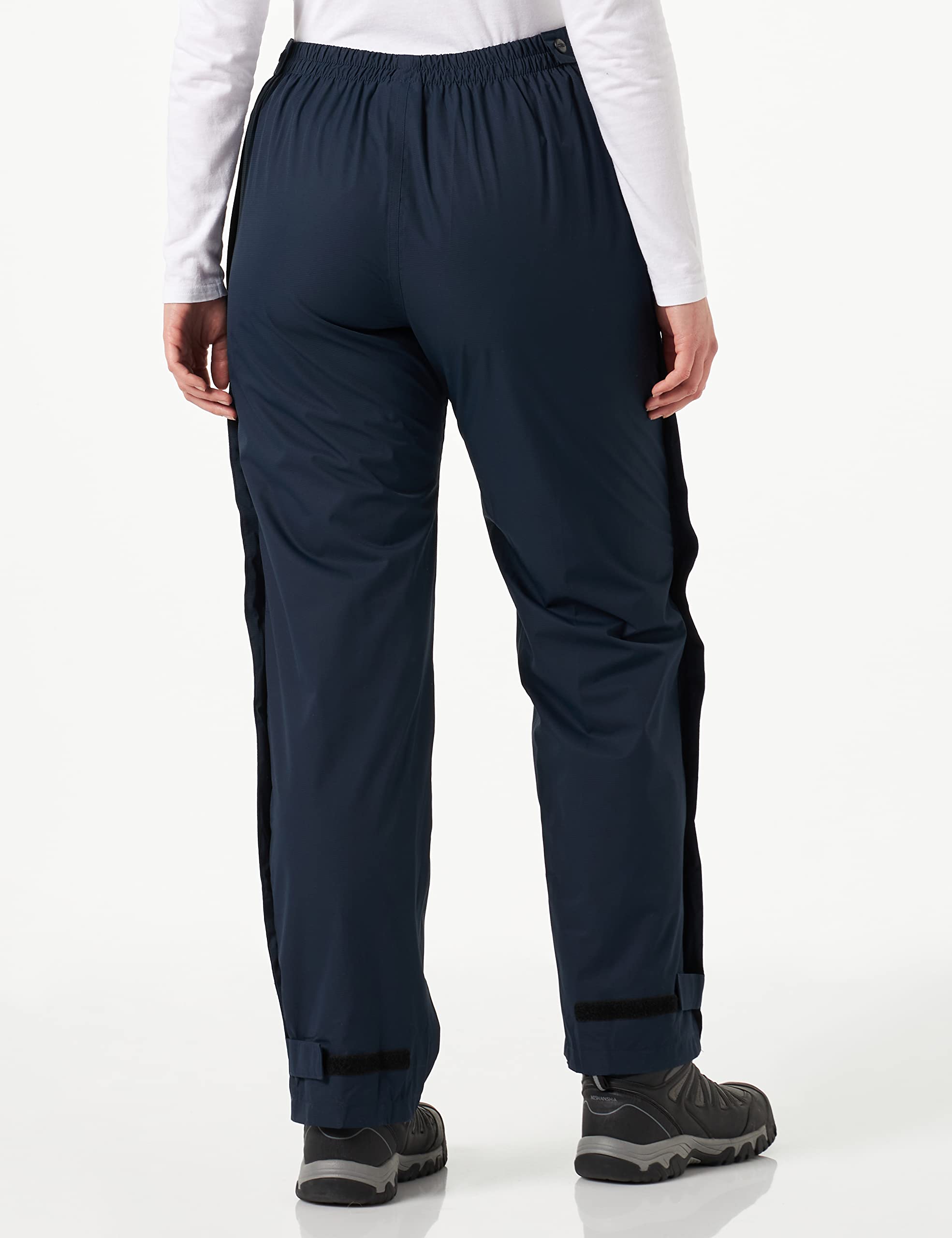 CMP Damen Lange Hose Damen-Regenhose mit Seitlichem Reißverschluss