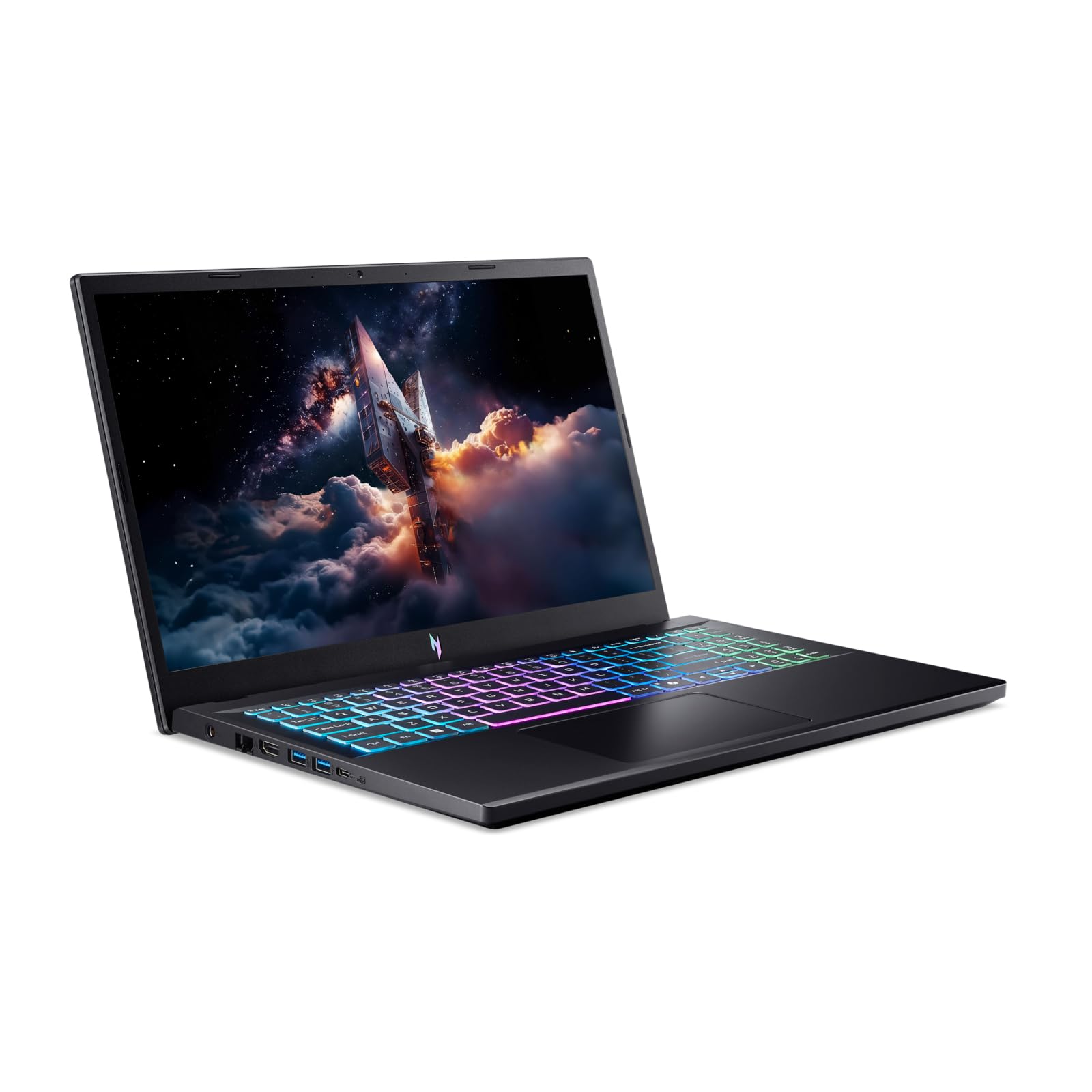 Acer Nitro V 15 I PC Portable Gaming 15.6" FHD 165 Hz I NVIDIA GeForce RTX 5050 I AMD Ryzen 7 170 I 16Go RAM I 512Go SSD I Windows 11 Home I Noir I Clavier FR AZERTY Rétroéclairé I ANV15-A31-R10G