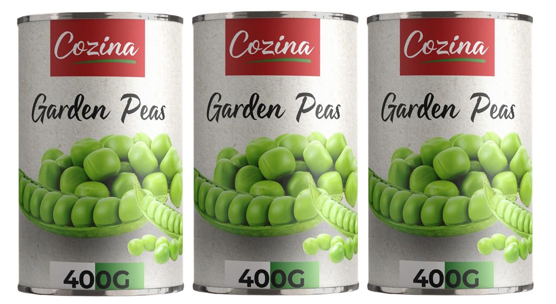 Cozina Garden Green Peas 3x400g