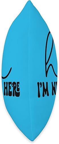 Miniatura 2 de Hi I'm New Here Ice Breaker TShirt for Girls and Women Throw Pillow