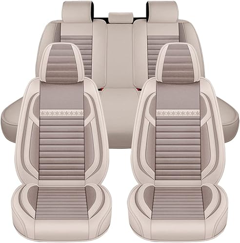 Ruberpig Juego completo de fundas de asiento de automóvil compatibles con Dacia Sandero Stepway de cobertura completa, transpirable e impermeable,