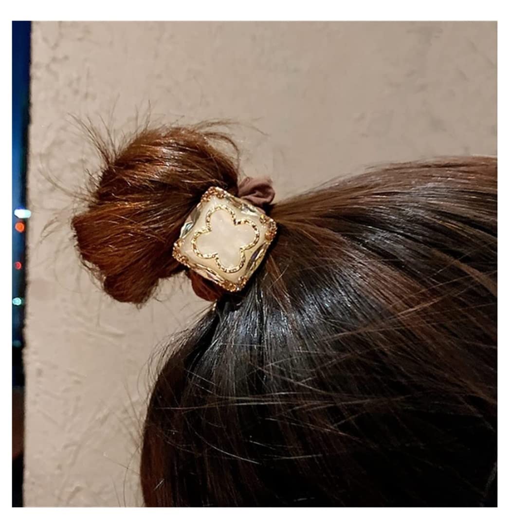 Miękkie Gumki Włosów 2 Szt. Rhinestone Glitter Świecące Kokardy Do Włosów Gumki Opaski Grube Hairbands Akcesoria