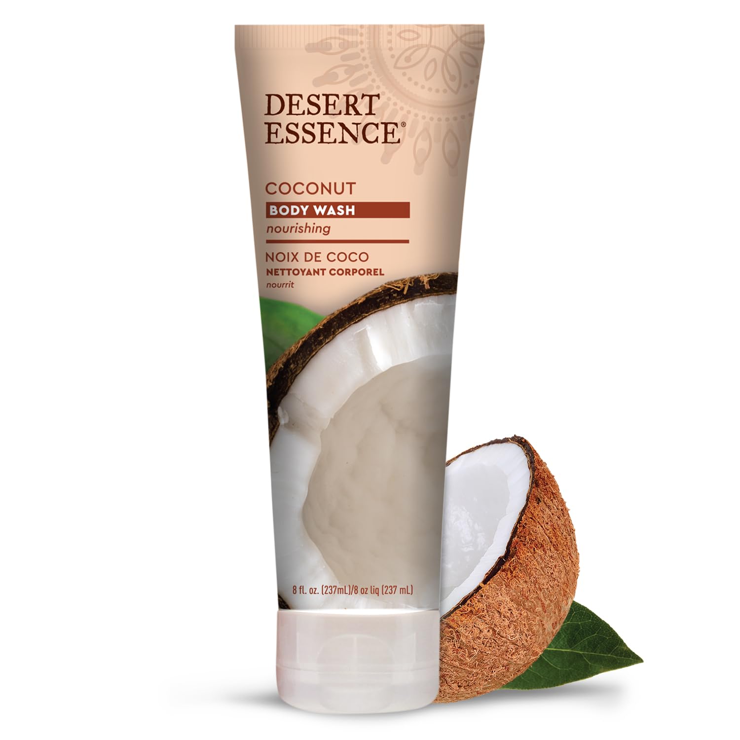Desert Essence Nettoyant Corporel A La Noix De Coco 237ml