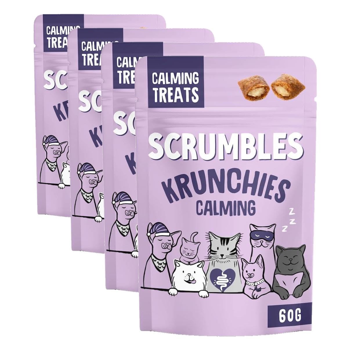 Scrumbles Calming Krunchies Cat Treats — view 14