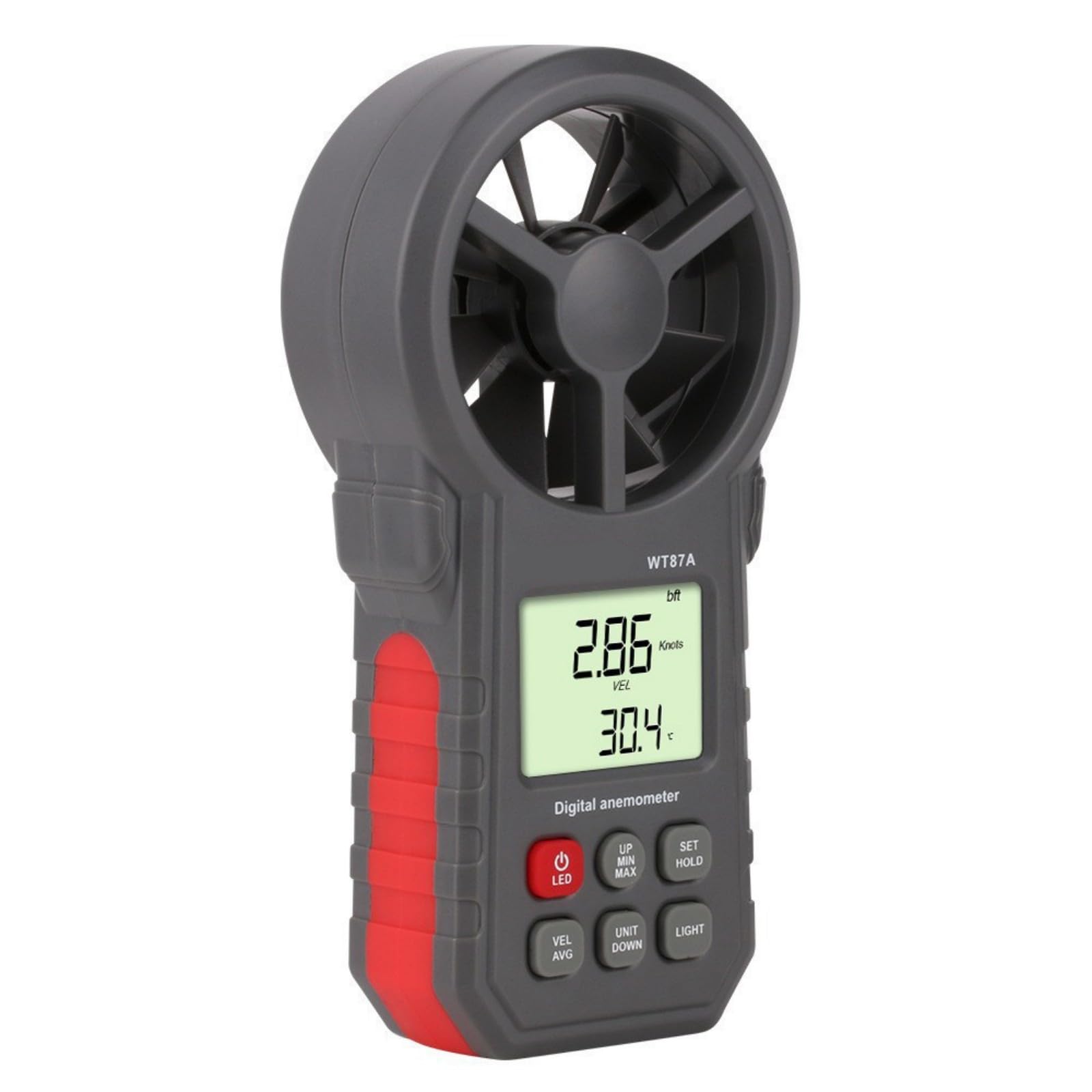 Cazstyk Compact Handheld Anemometer For Accurate Wind Measurement In Agriculture Meteorology And Education Abs Construction Anemometer