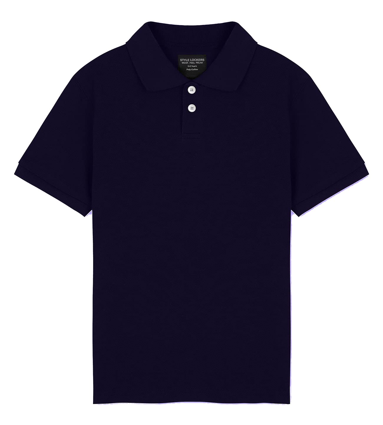 Style Lockers Polo liso para niños y niñas, camisetas clásicas de verano de manga corta, uniforme escolar, para niños de 5 a 13 años