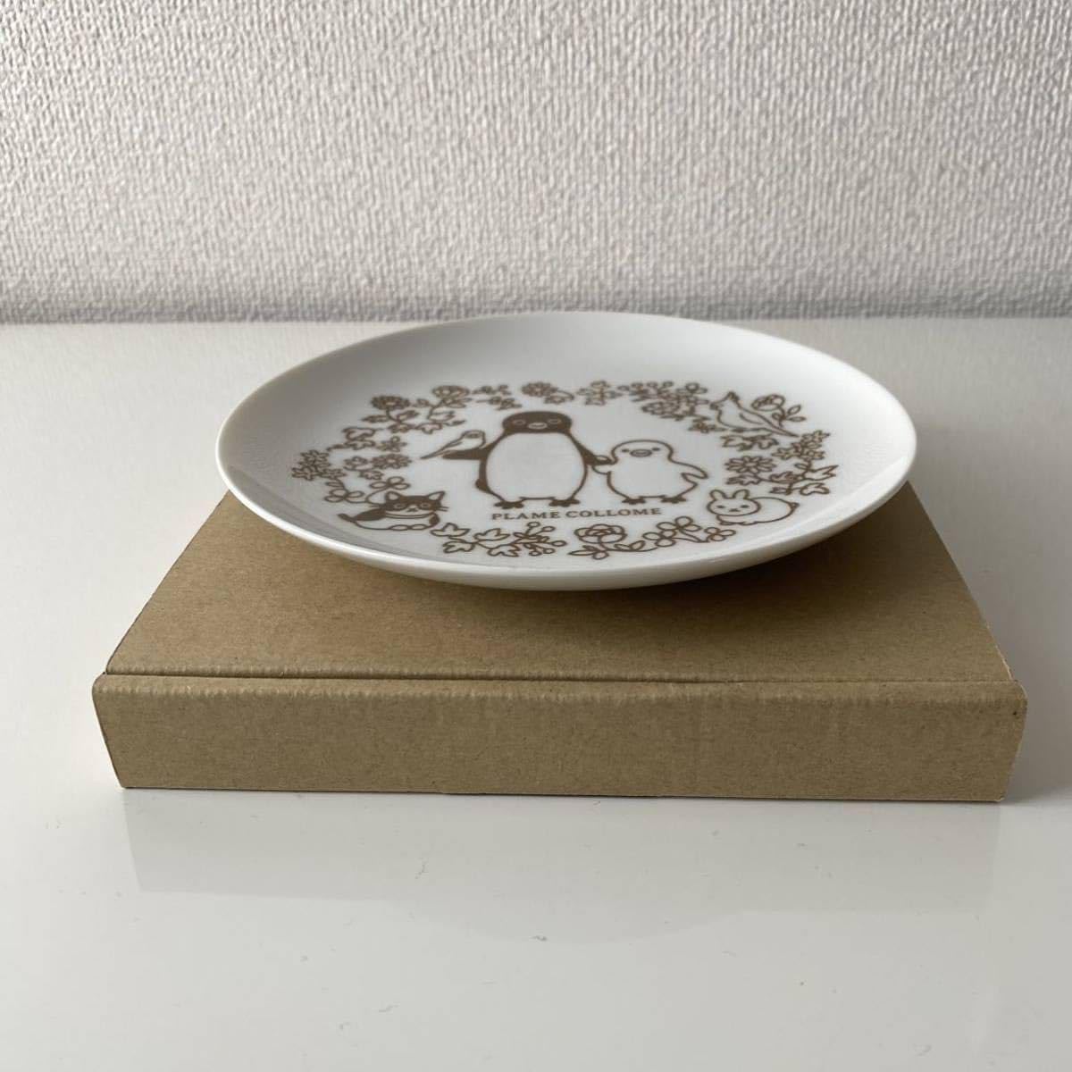 Suicaペンギン 坂崎千春 九谷焼 小皿花型 Suicaペンギン 坂崎千春 九谷焼 小皿花型 Suicaペンギン 坂崎千春