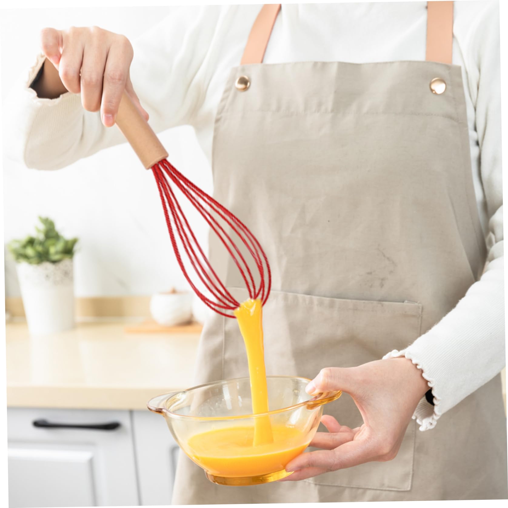Lot de 5 fournitures de pâtisserie Noël, spatule Noël sur le thème qualité alimentaire avec fouet, pince, brosse, ensemble d'outils cuisson mignons pour cuisiner, sauter, mélanger, servir