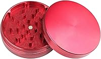 Vista 7 de Spice Grinder Crasher - Molinillo de especias de tamaño portátil de 2 pulgadas con tapa magnética, color rojo
