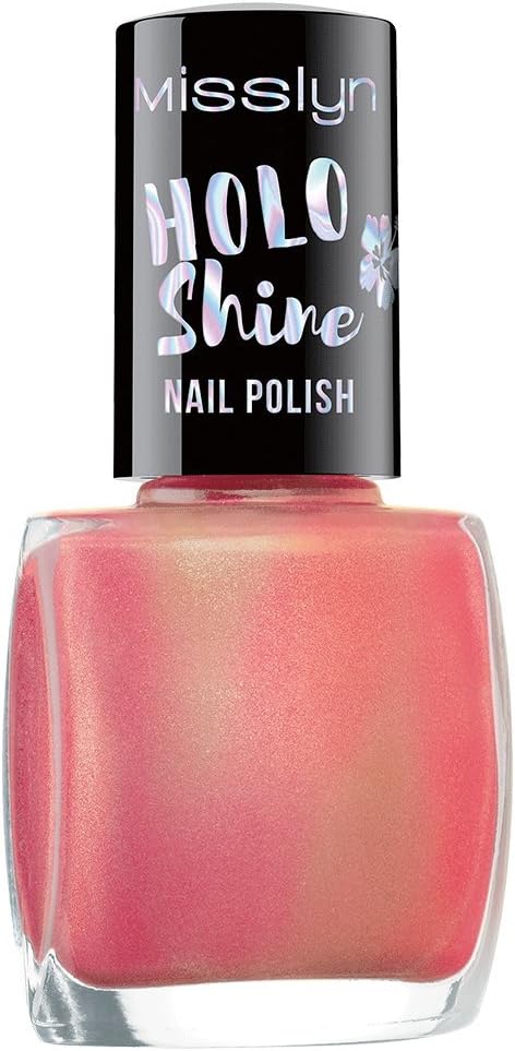 Misslyn Holo Shine Nail Polish No. 923 Flamingo Ole, 10 ml