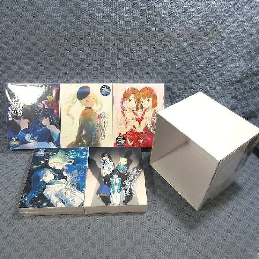 K398「魔法科高校の劣等生 来訪者編 完全生産限定版」Blu-ray全5巻セット 全巻収納BOX付き