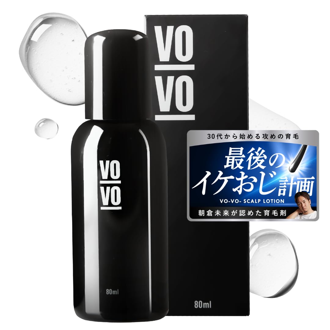 3本 VO-VO-薬用スカルプローション Amazon | 【朝倉未来プロデュース】 VO-VO- 育毛剤 リデンシル配合