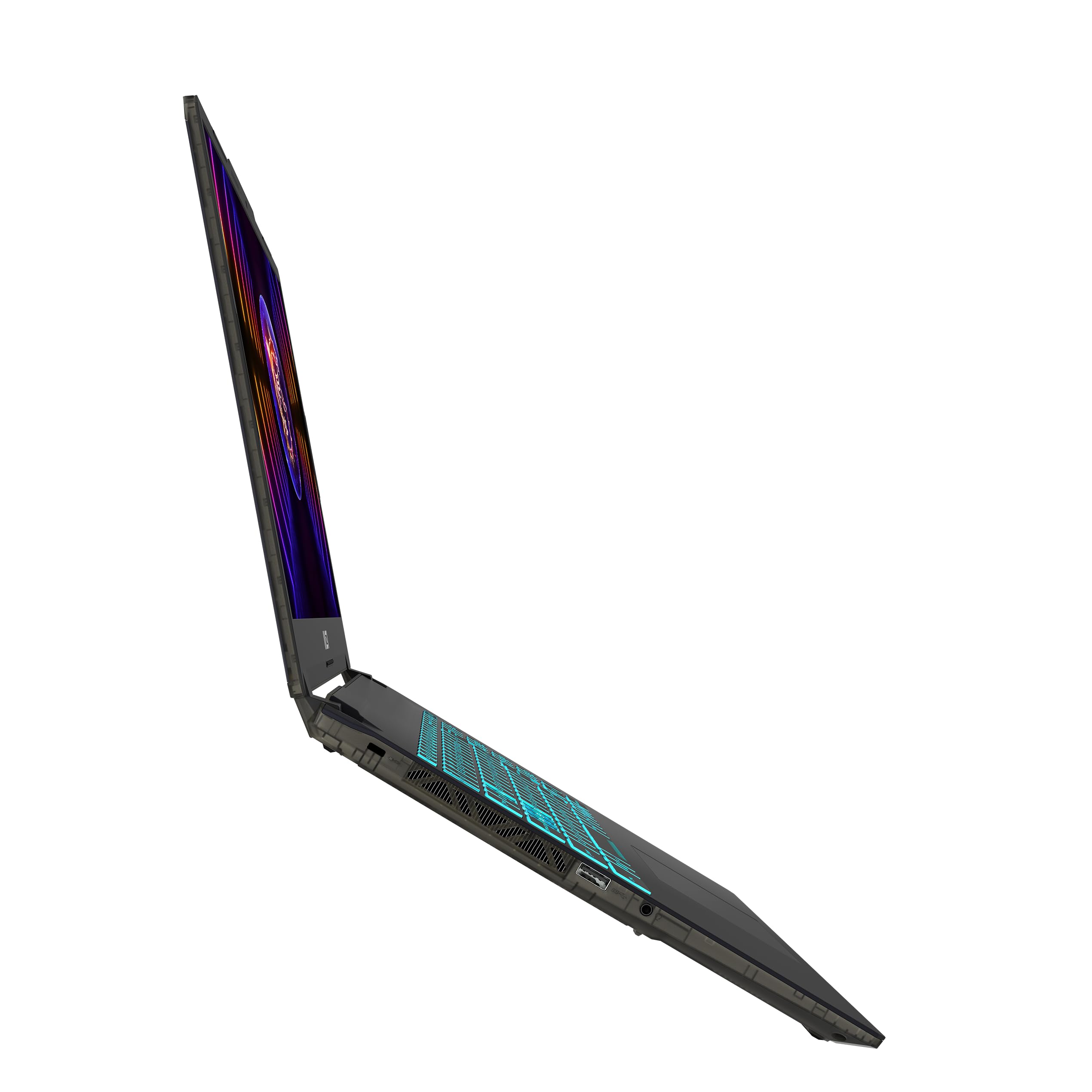 MSI Cyborg 15 A13VE-863 Laptop gamingowy 15,6″ Full HD 144 Hz, Intel Core i5-13420H, NVIDIA GeForce RTX 4050, 16 GB DDR5, 512 GB SSD, Windows 11 Home, klawiatura QWERTZ, czarny/przezroczysty