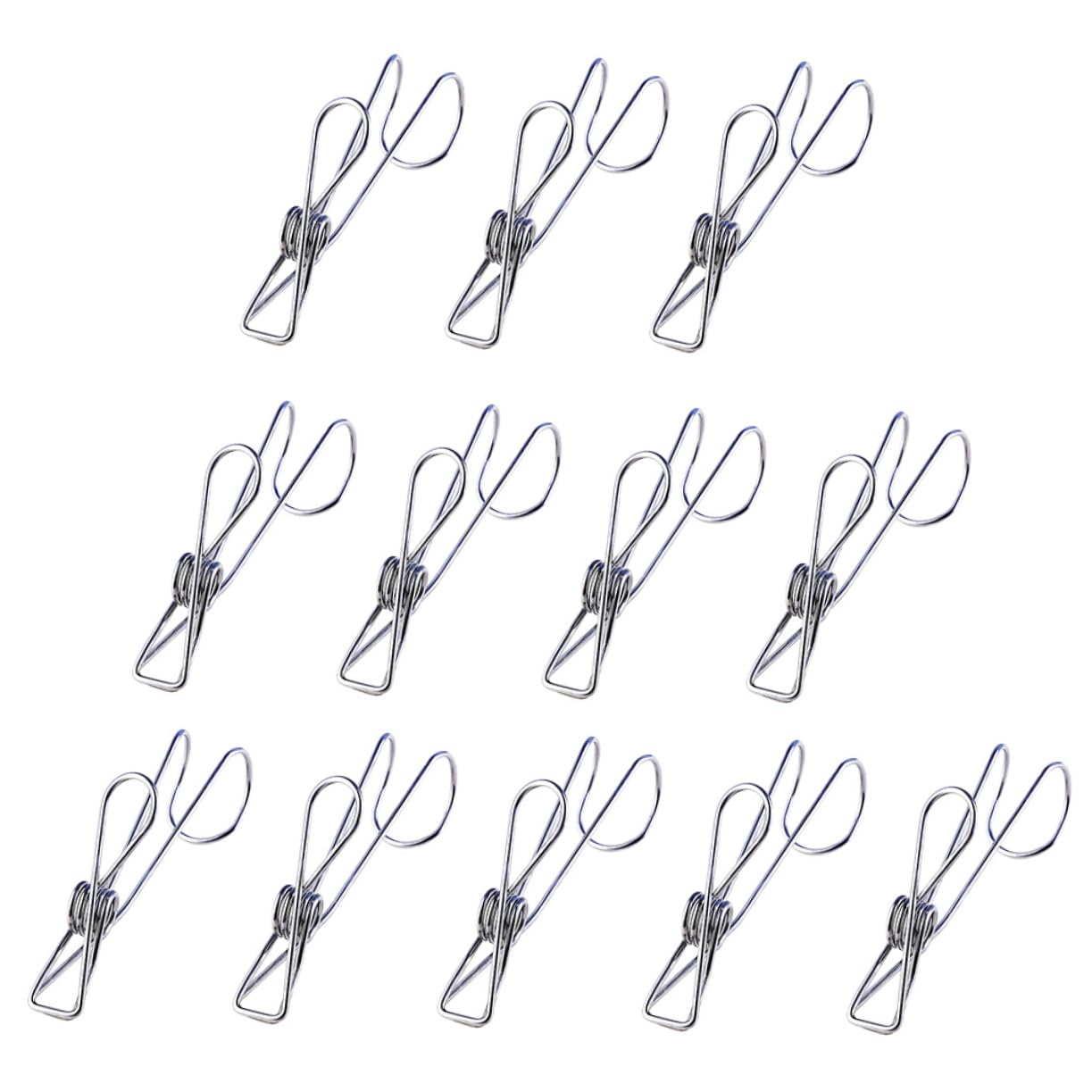 ULTECHNOVO 2sätze Wäscheklammern Rostfreie Clips Für Kleidung Handtücher Und Socken Für Im Innen Und Außenbereich rutschfest Und Langlebig