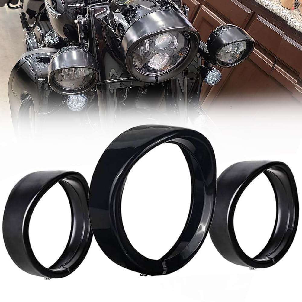 AutoXcessori Black Complete Kit 1PC 7