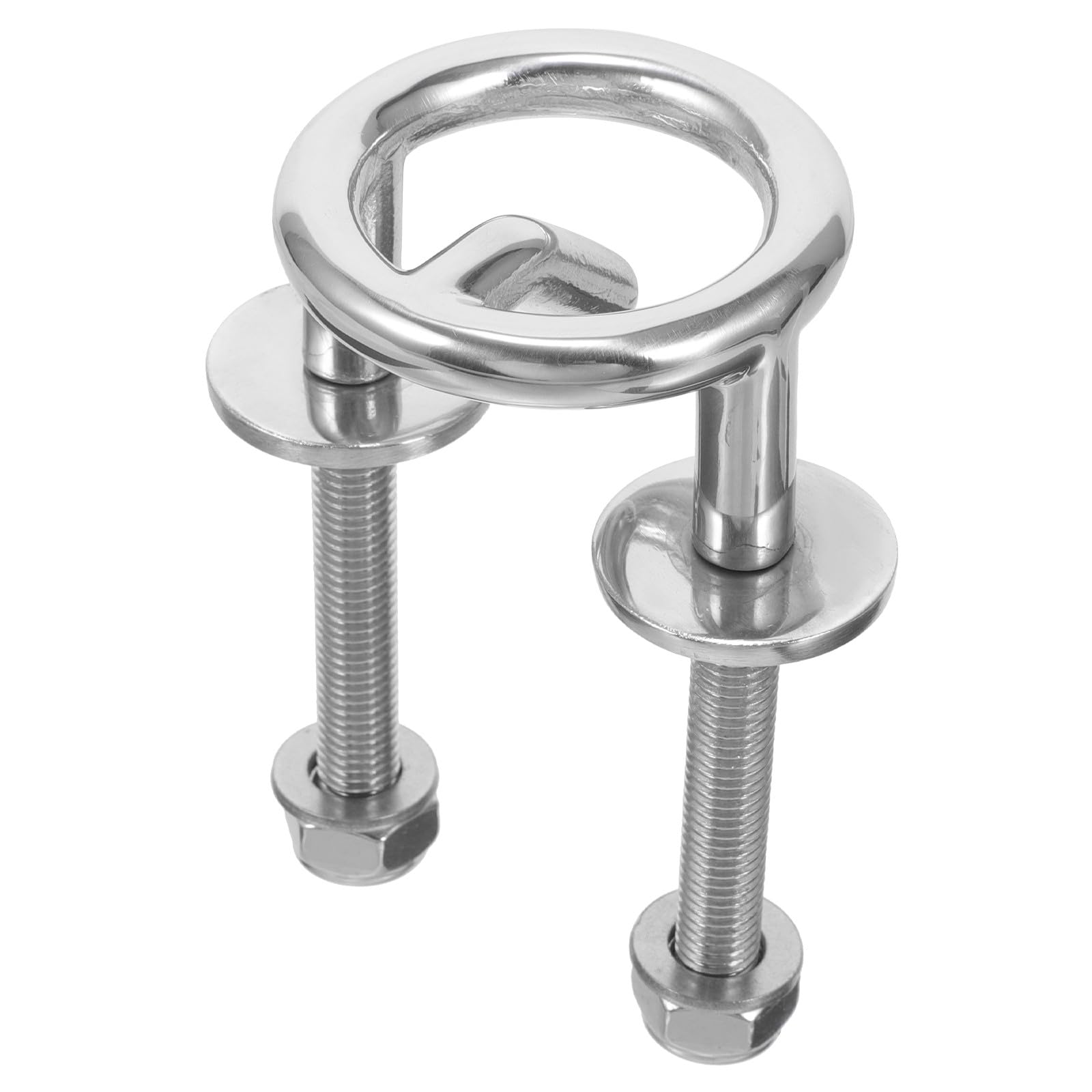 Didiseaon Gancio Traino per Sci Nautici in Acciaio Inox 62mm per Yacht | Argento, Resistente a Ruggine e Corrosione, per Traino su Barca e Uso in Sci Nautico