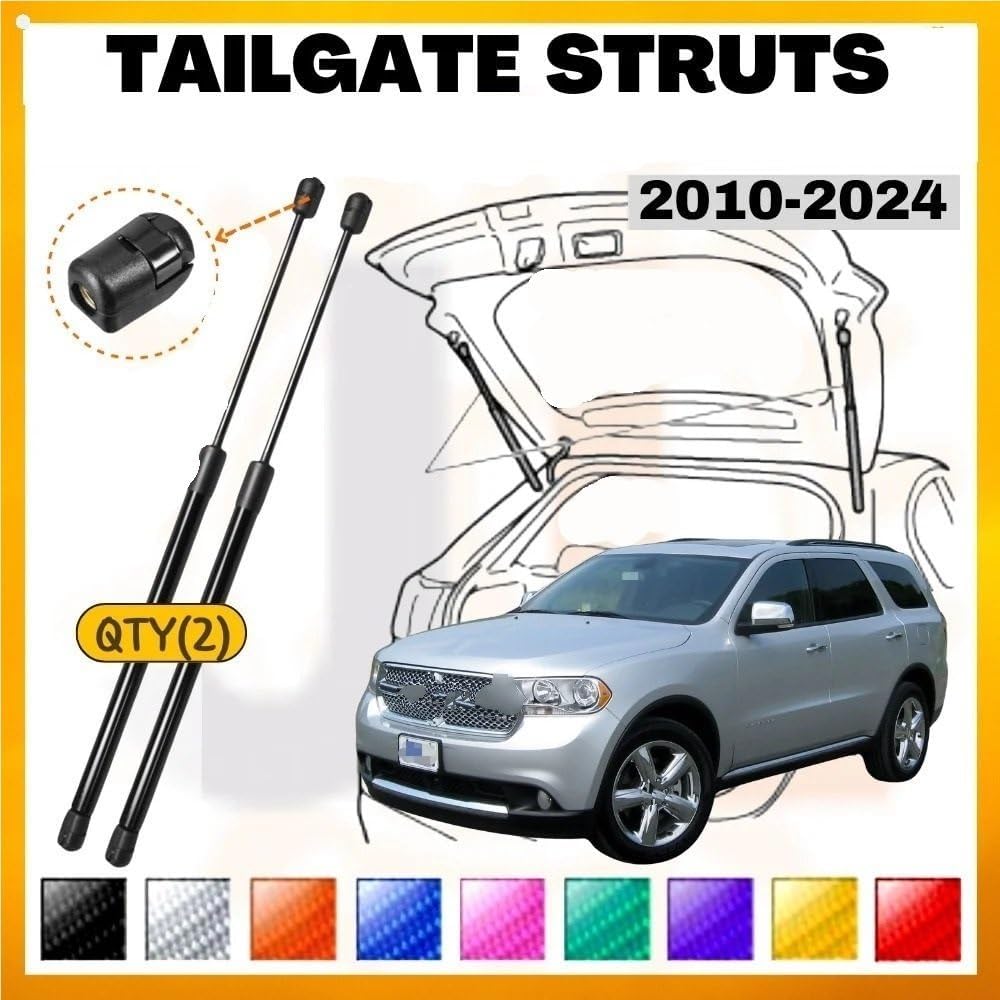 リアゲート サポート Compatible With Dodge For Durango MK3 WD SUV 2010-2024年