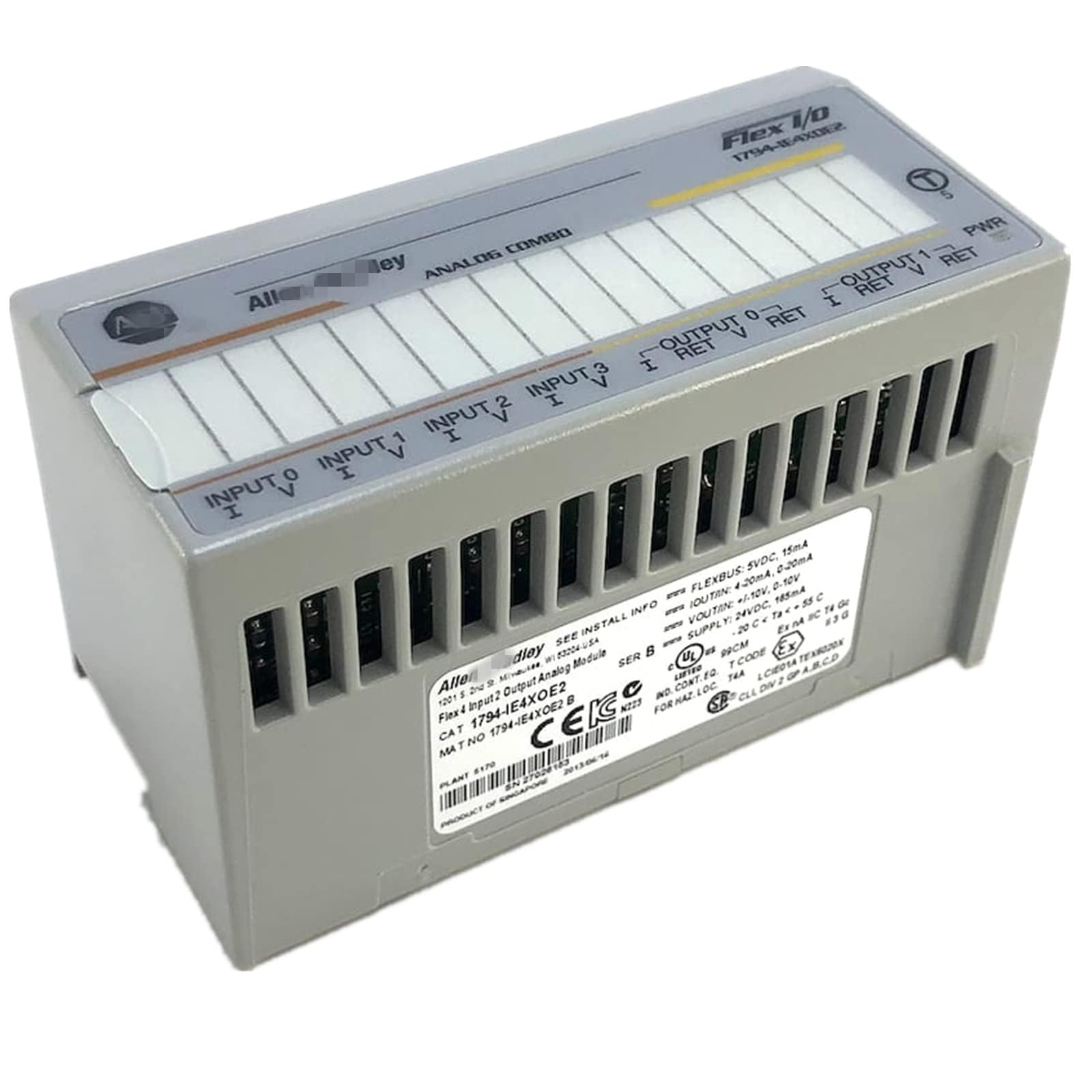 OGQNPJJCJ 1794-IE4XOE2 4 Input 2 Output Analog Module 1794-IE4XOE2 PLC Module Sealed in Box