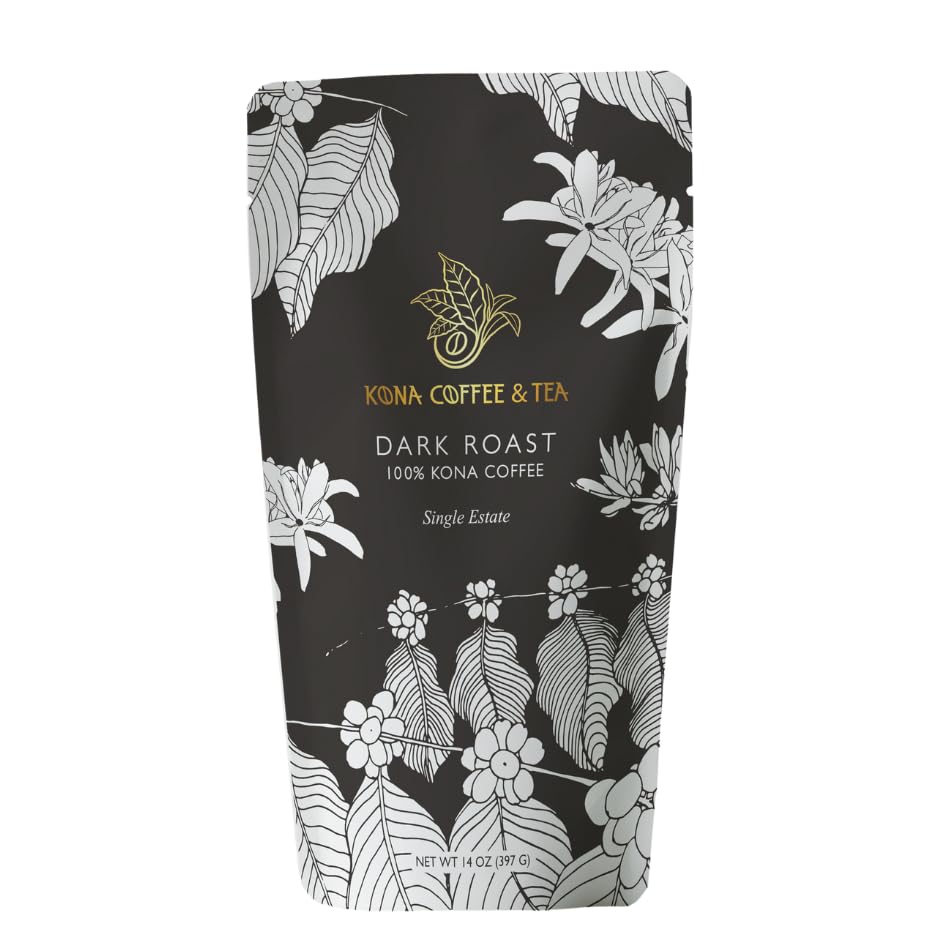 Dark Roast - 100% Kona Whole Bean 14 oz.