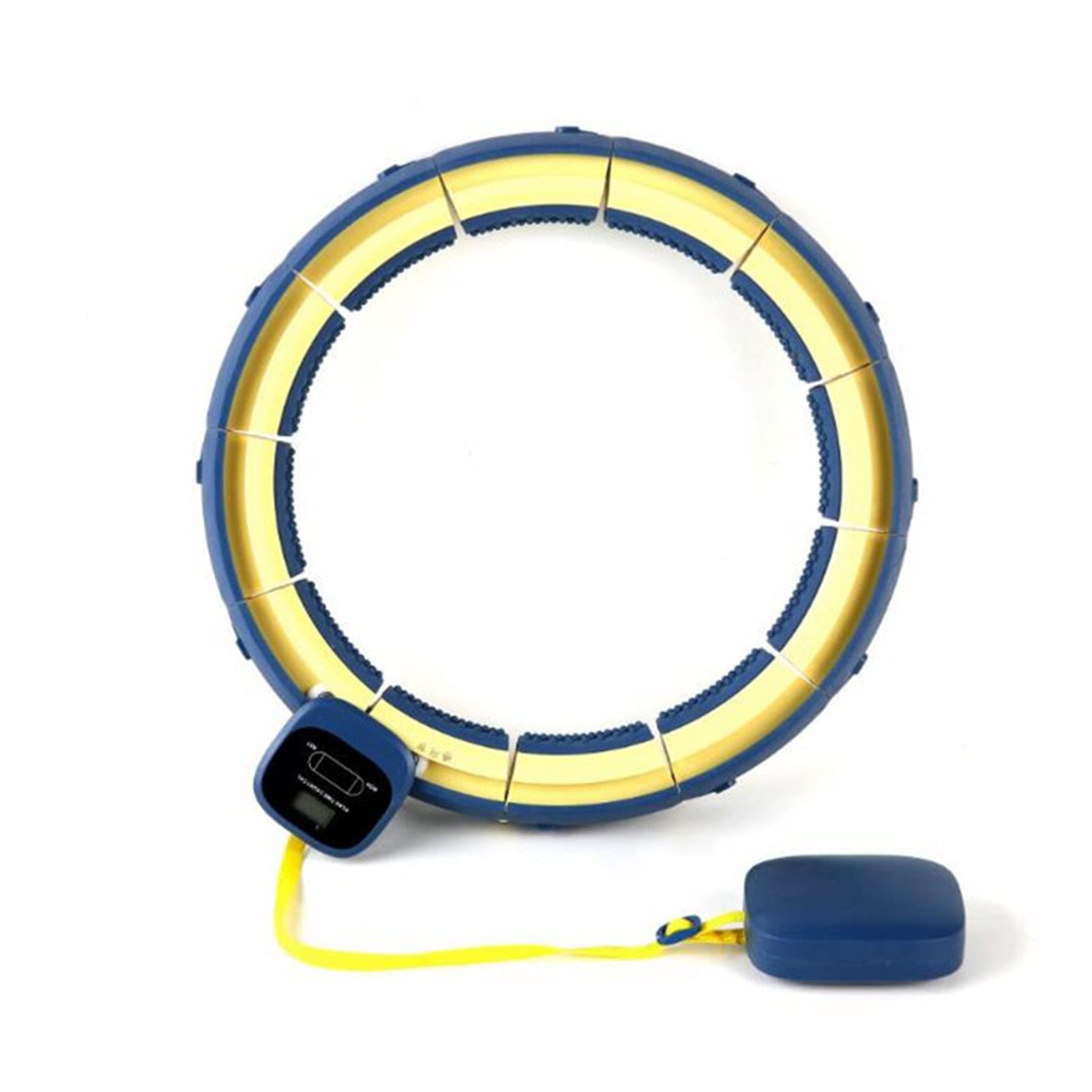 Hula Hoop, Numerabile Non Fa Cadere Yoga Hula Hoop Ponderabile, 16 Nodi Dimensioni Regolabili, con Magneti Massaggio, per Esercizi Vita E Fianchi