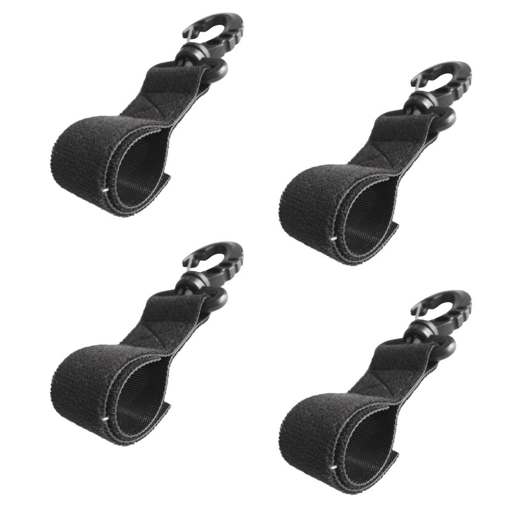 5 Set 4 Stück Nylon Kajak Paddel Clips Paddelhalter ohne Bohren