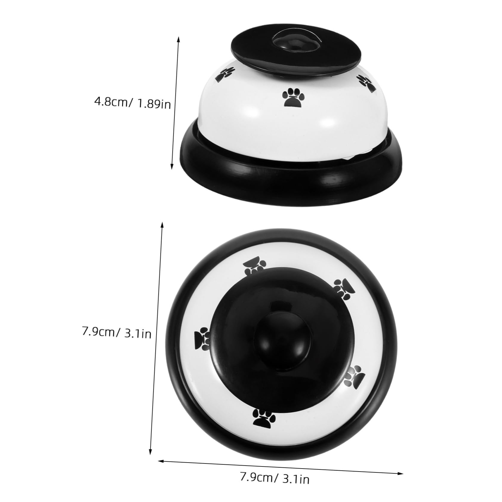 ERINGOGO Dog Training Bells Interactive Communication Bell for Cats Dogs Durable Material with Sound for Potty Training Attention Grabbing Play Lightweight