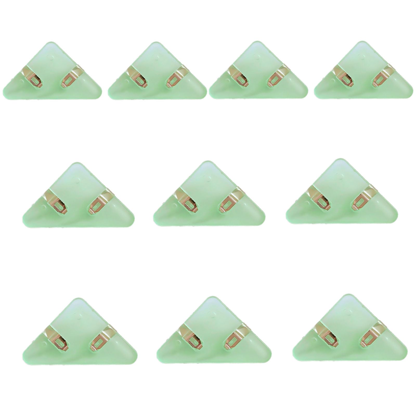Maxtonser 10Piece Multipurpose Corner Clips For Document Organization NonRusting File Holders School Supplies