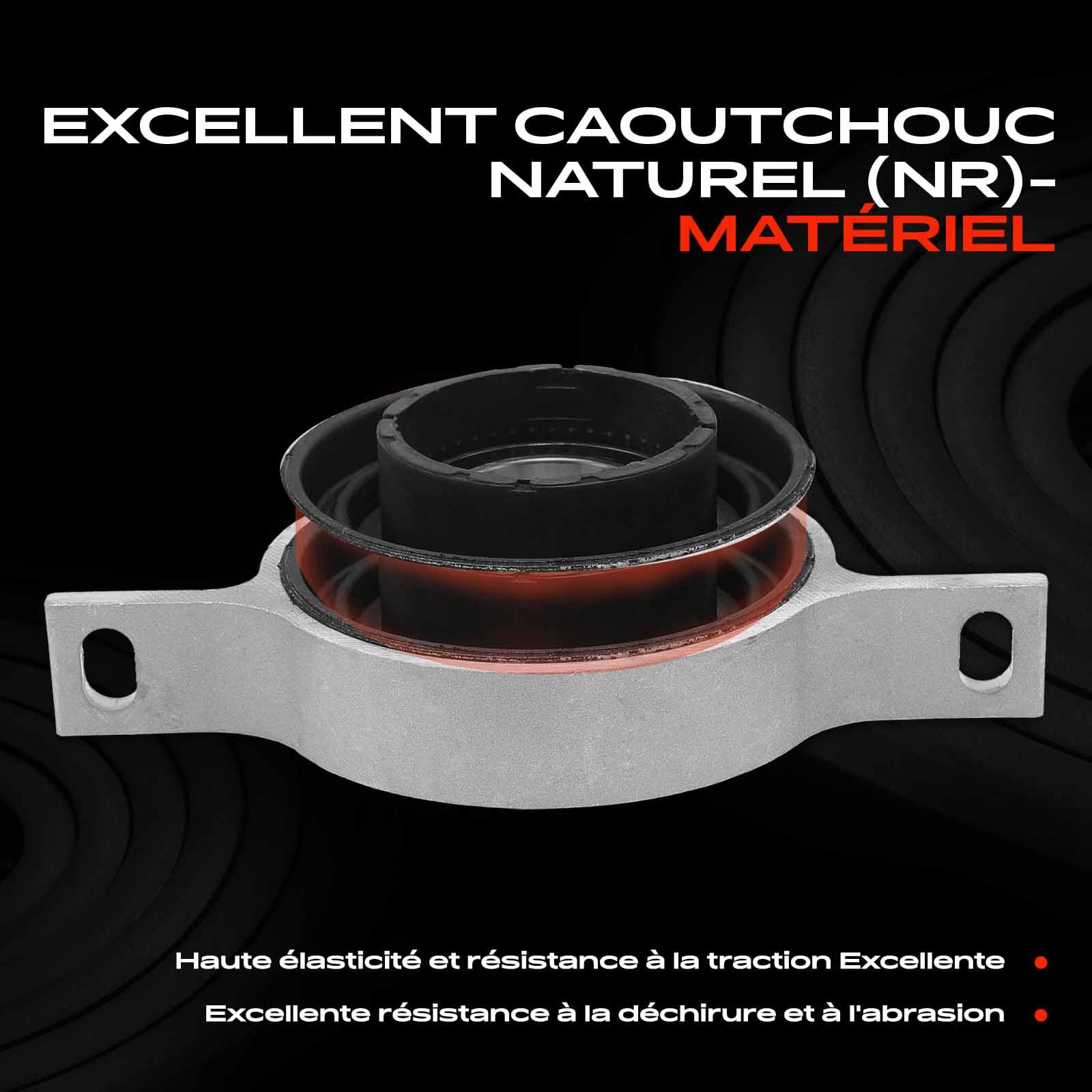 Frankberg Palier central d'arbre de transmission Compatible avec Série 1 E81 E87 123 2007-2009 Série 3 E90 325 330 335 2004-2011 Série 3 Break E91 325 330 335 2004-2012 Remplacer# 26128615622