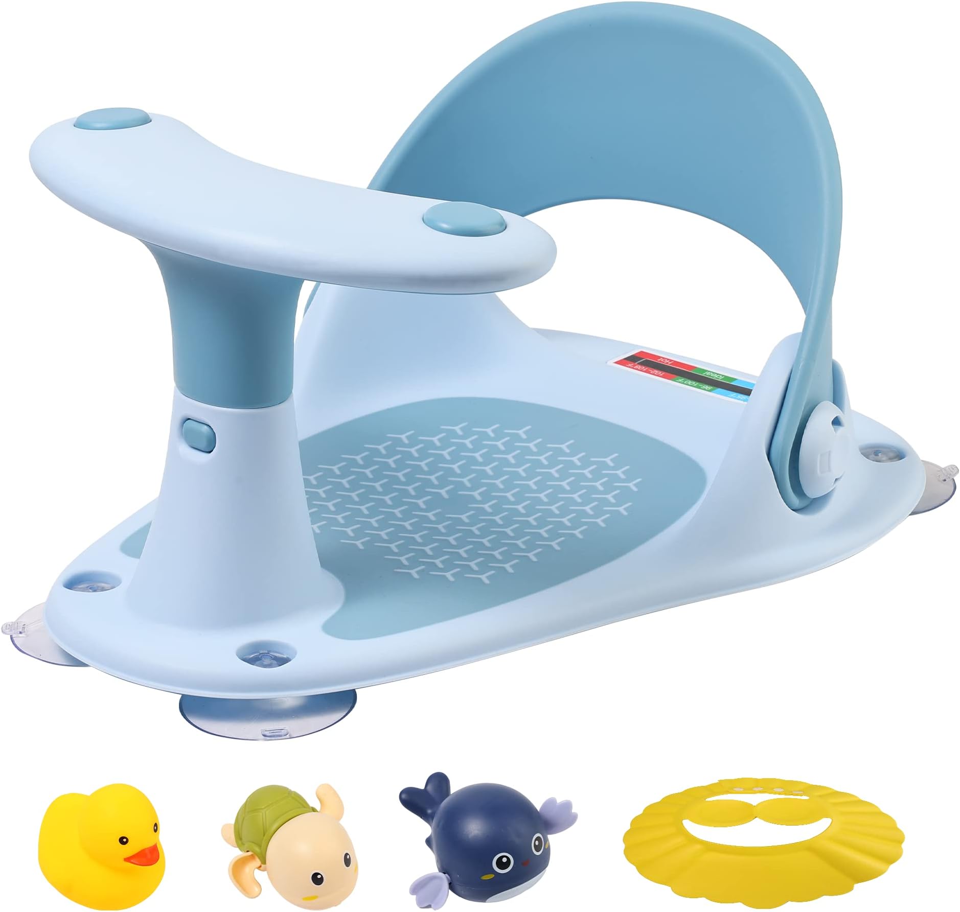 Baby Bath Seat LDIIDII Baby Bathtub Seat Infant Bath Seat for Babies 6 Months&Up Sit