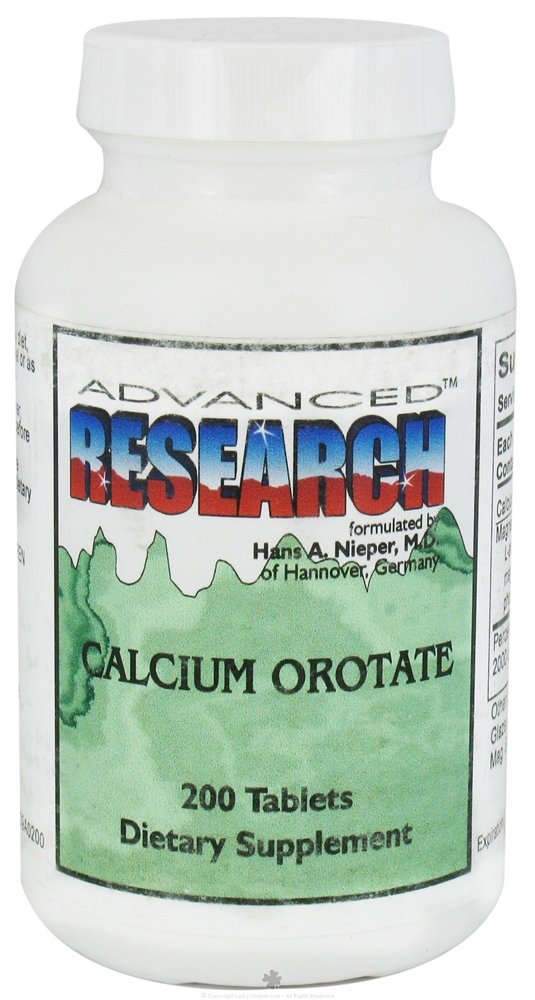NCI DR. HANS NIEPER CALCIUM OROTATE, 200 TAB