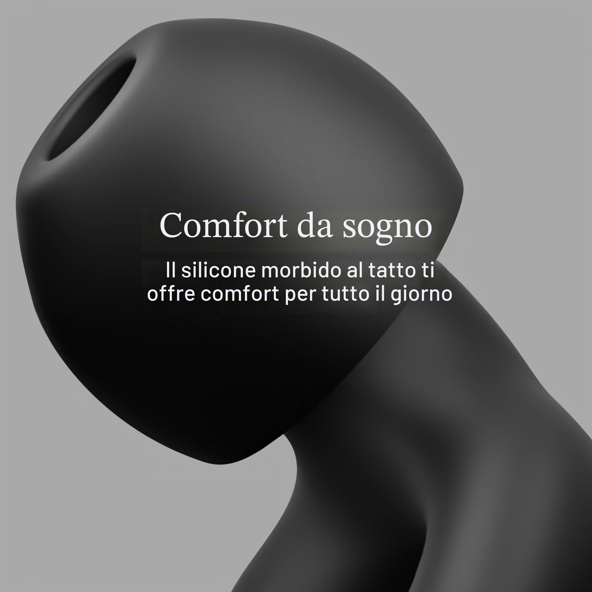 Tappi Orecchie Dormire 35 dB Isolamento acustico SkinFit™ Vestibilità 4 taglie XS/S/M/L