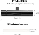2 Pack Car Essential Oil Diffusers with 15 Refill Sticks, Vent Clip Air Freshener for Automotive, Aroma Scent Diffuser for Women & Men
