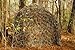Ghillie Ground Blind Cover, Large to Cover a Ground Blind or Tent (Leafy Green)