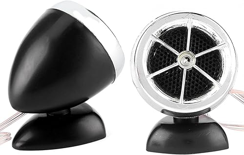 Miniatura 6 de Altavoz de altavoz para coche, 2 unidades, 1200 W, 12 V, mini bocina de música, altavoz de cúpula de música, altavoz de tweeter marino para sistema
