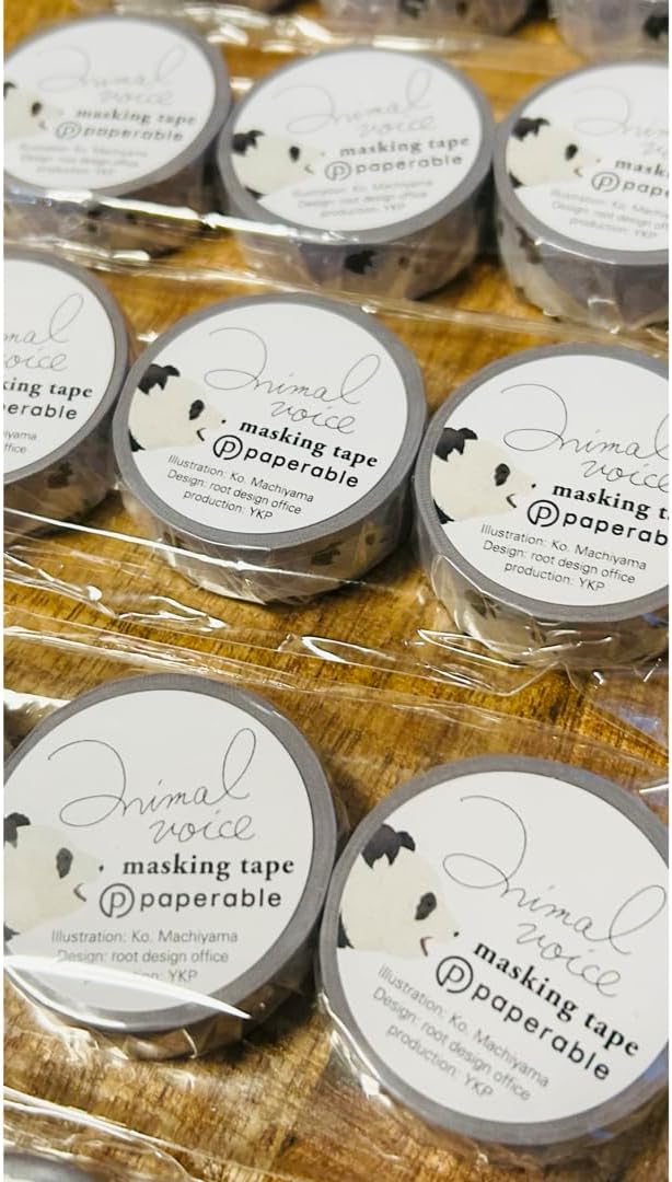 大特価 マスキングテープ パンダ 15個 ペパラブル アニマルボイス