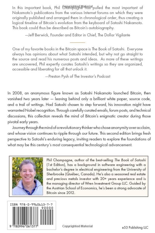 The Book Of Satoshi: The Collected Writings of Bitcoin Creator Satoshi Nakamoto - Image 2