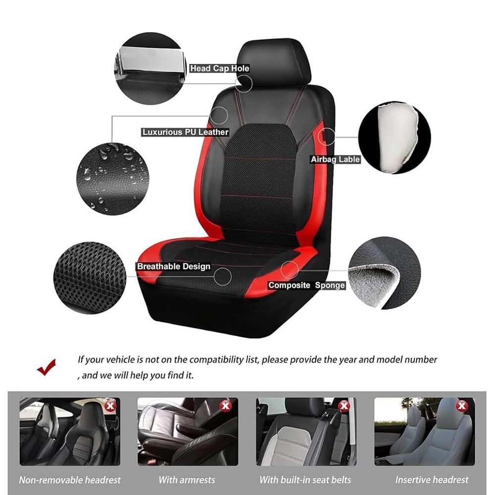 9 Pzs Juego de Fundas de Asiento para Porsche Macan Electric 2025