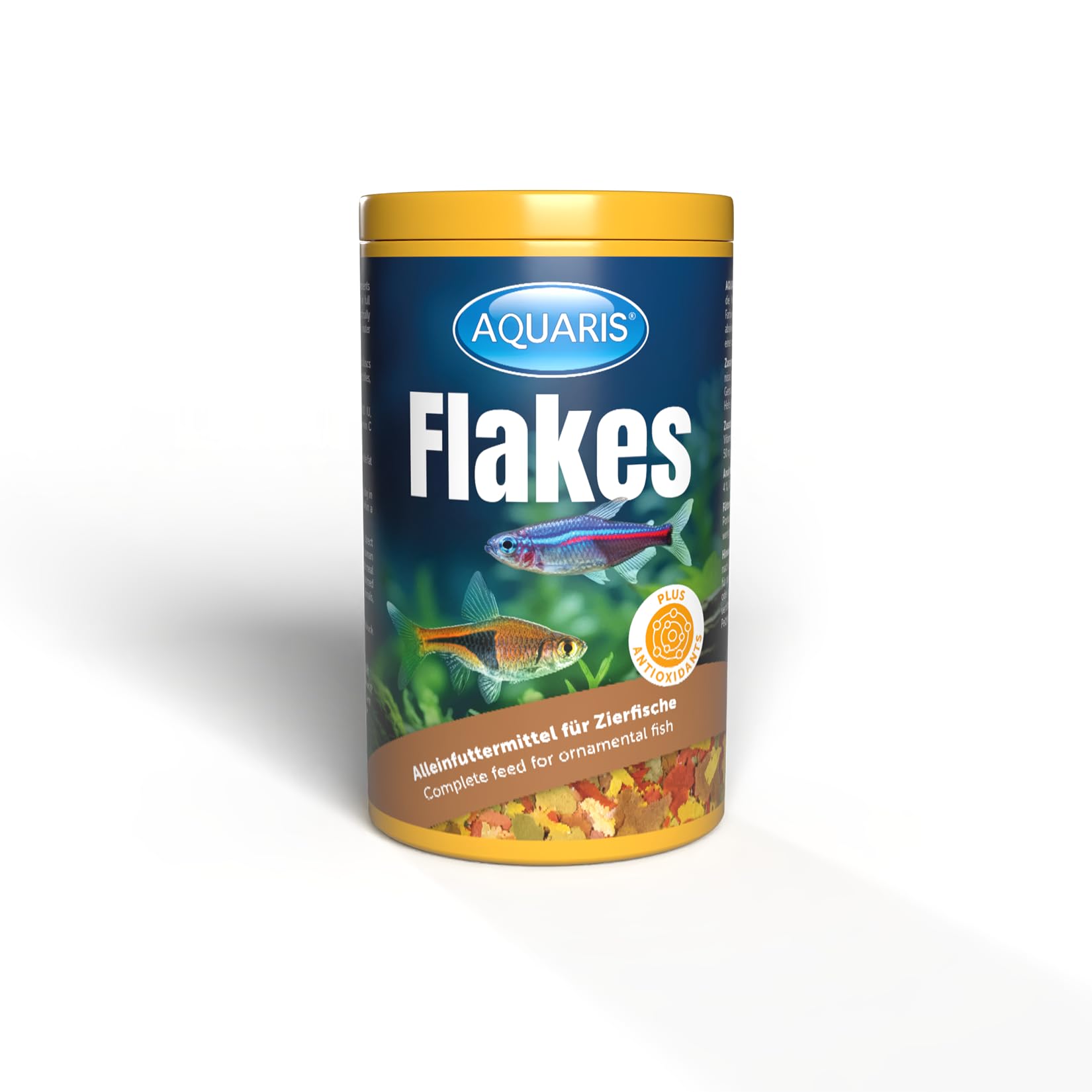 AQUARIS Flakes alimento en Escamas para Peces de Acuario, 150 g / 1 L, nutritivo y de fácil digestión, no enturbia el Agua