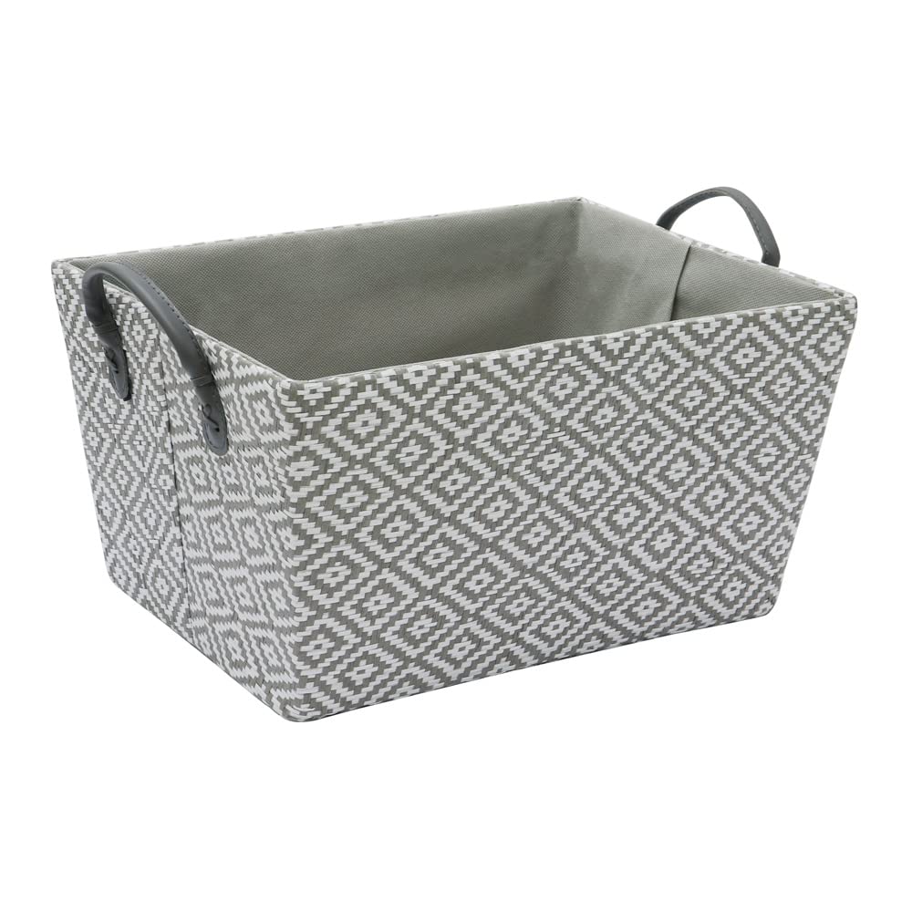JVL Argyle Rectangular Paper Storage Basket