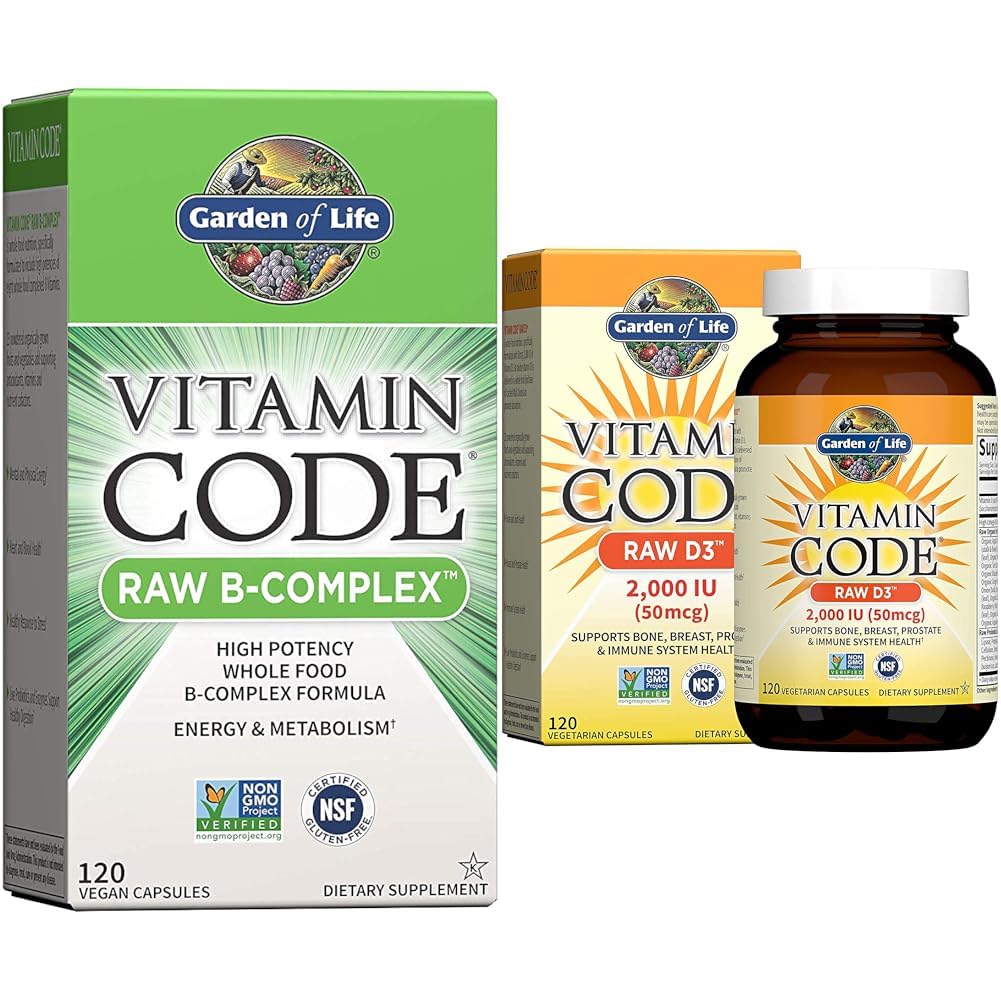 Garden Of Life Vitamin B Complex Vitamin Code Raw B