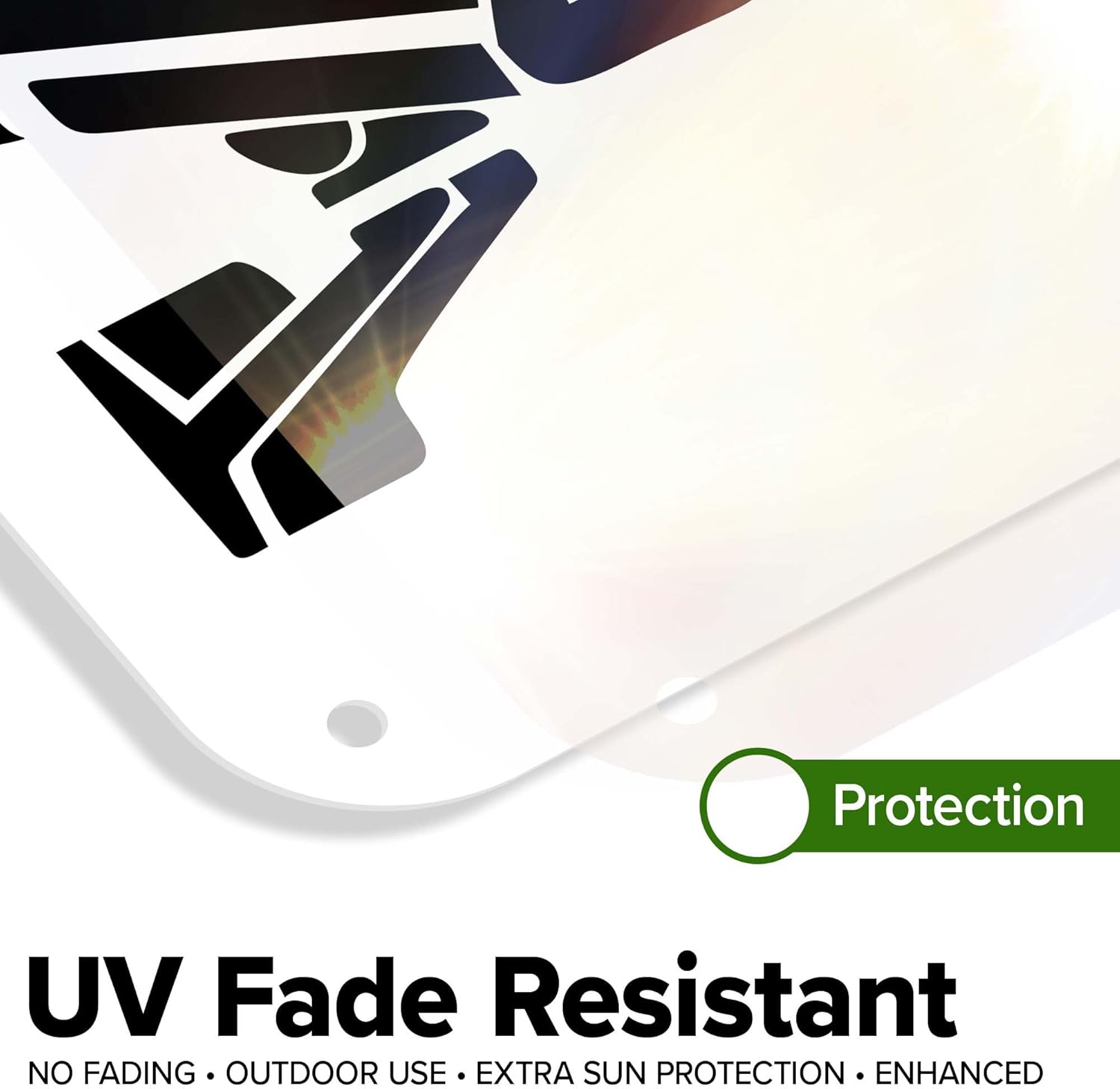 Security Notice This Property Is Protected By Electronic Surveillance Sign, 18x24 Inches, 55 mil thick HDPS (high density polystyrene), Made in USA by My Sign Center