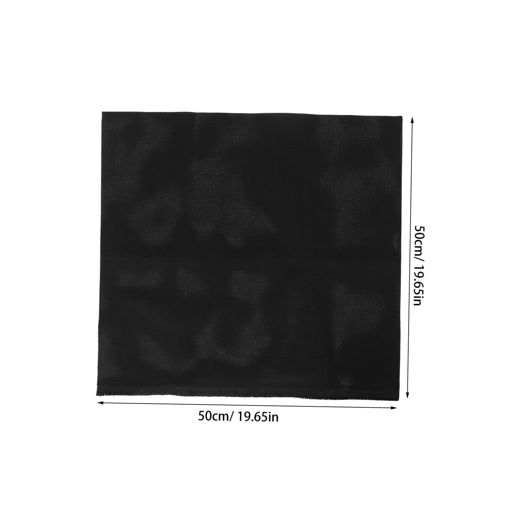 HAPINARY Beginner-Friendly 50x50cm Cross Stitch Fabric DIY Needlework for Wall Art Dec