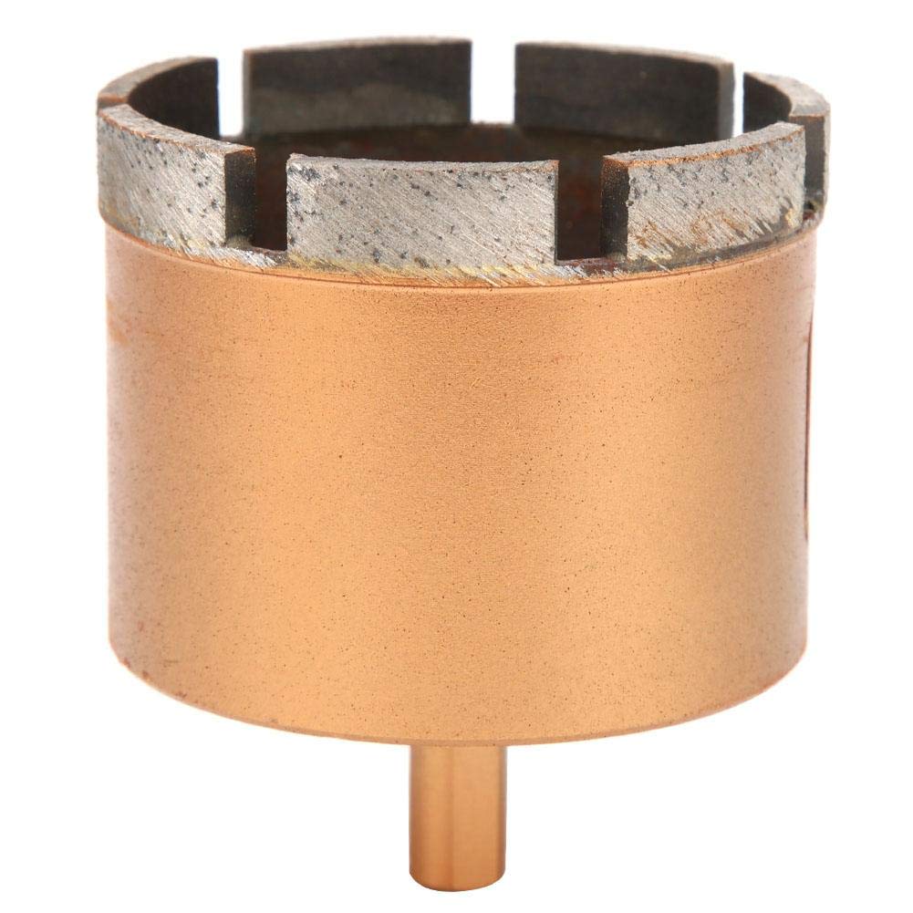 Wiertła diamentowe, trzpień trójkątny 65-75mm otwornice z wydrążonym rdzeniem do wiercenia w płytkach, betonie, cegle, szkle, marmurze i ceramice (70mm)