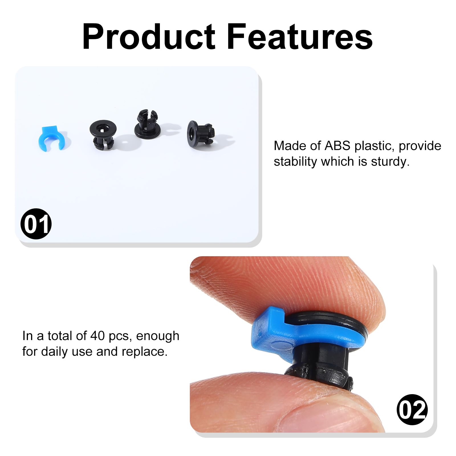 3D Printer Bowden Tube Accessories - 40pcs Set -4