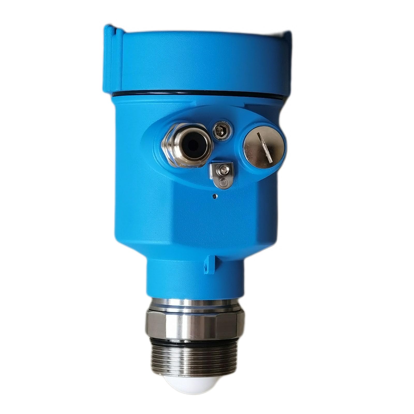 CIXIFM 80G Radar Level Transmitter Radar Level Sensor no Corrosive Liquid Radar Type Level Transmitter Radar Level Measurement G1½A 0.05m?35m,-40~130? -0.1~2MPa 80GHz(RD80G01 0.05~35M 4~20mA)