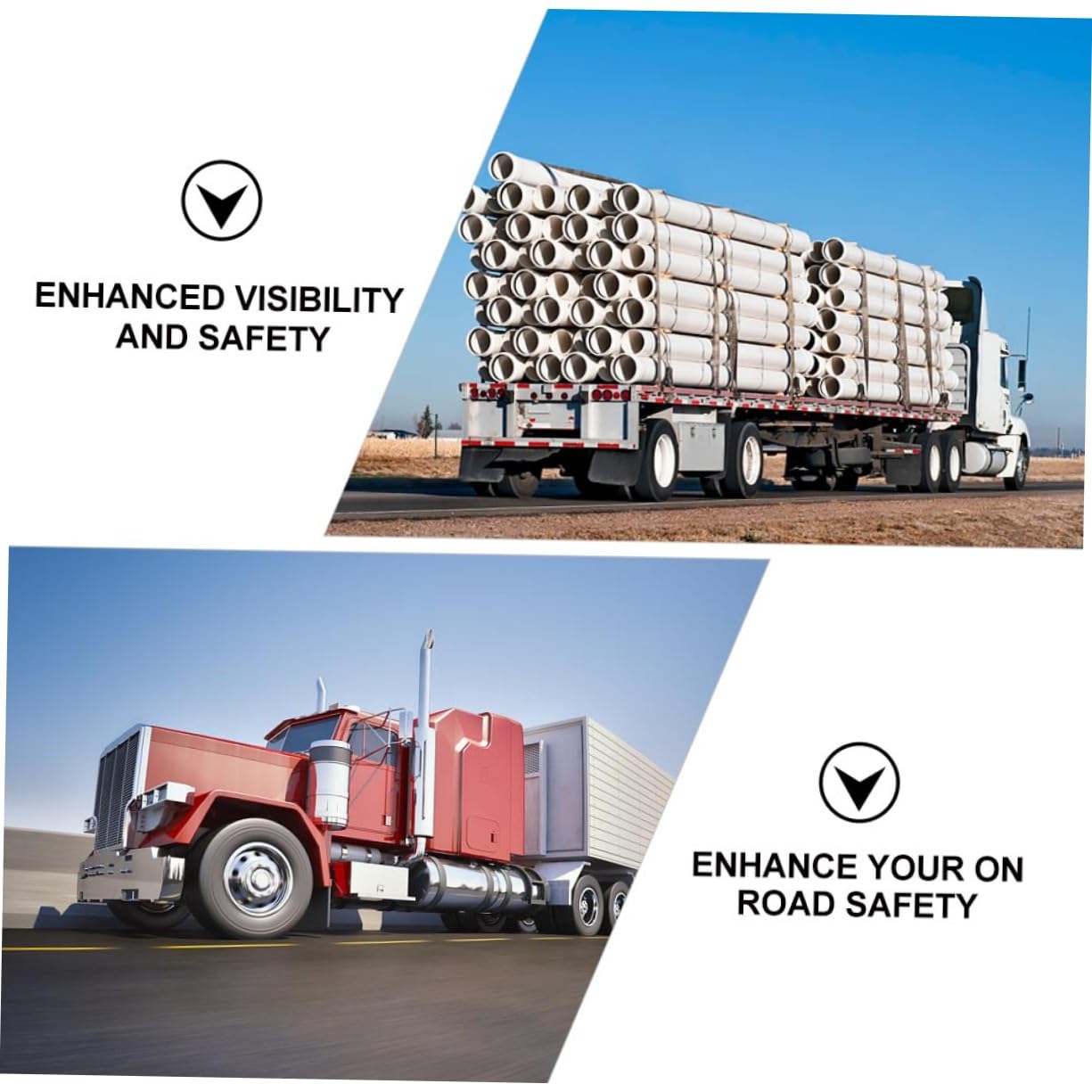 Feux Latéraux de Camion à Del 10 Pièces 10-30 V pour Signalisation