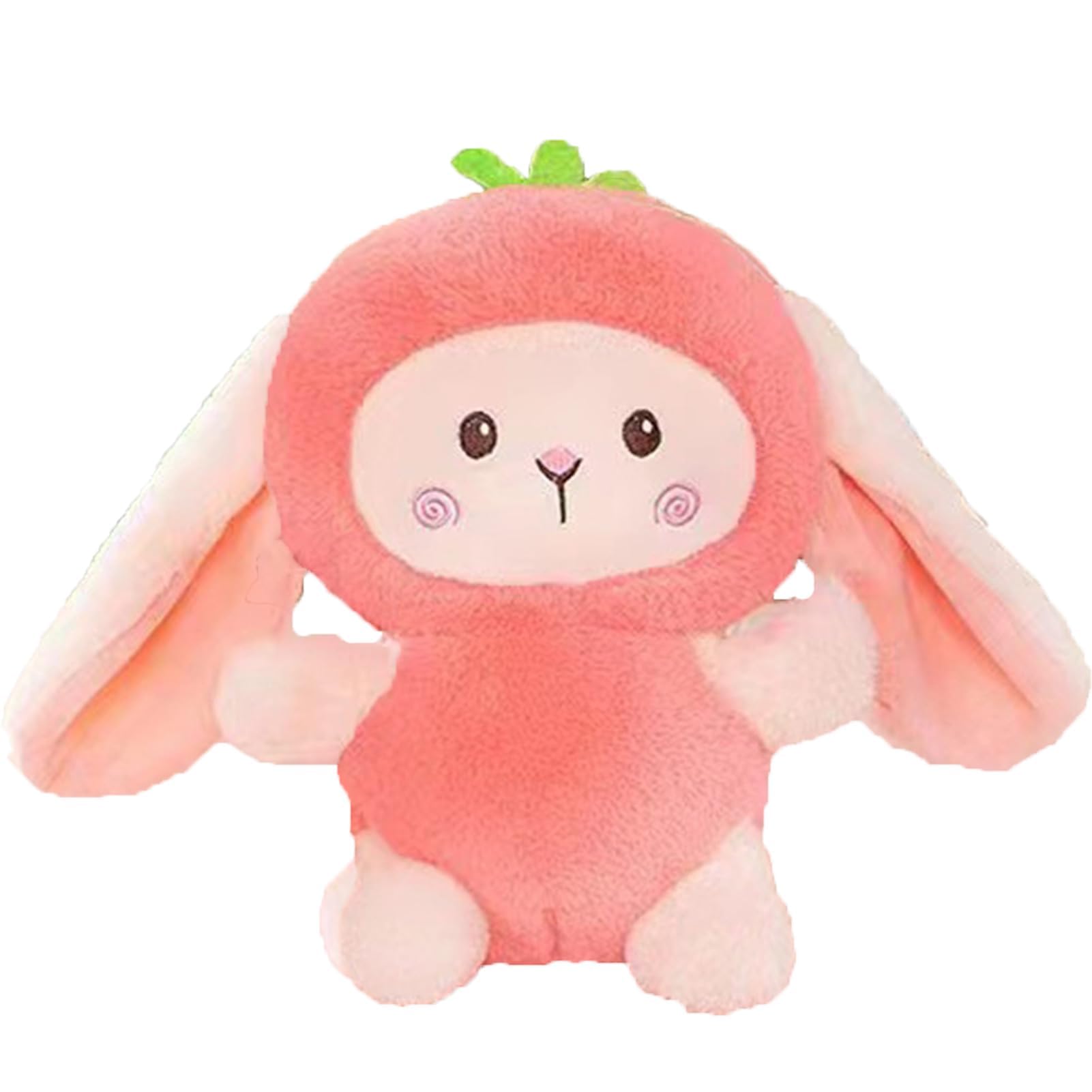 Bunny Stuffed Animal Plush Cute Fruit Rabbit Plush Toy Stuffed Bunny Plushie for Kids Girls Adults Little Gift