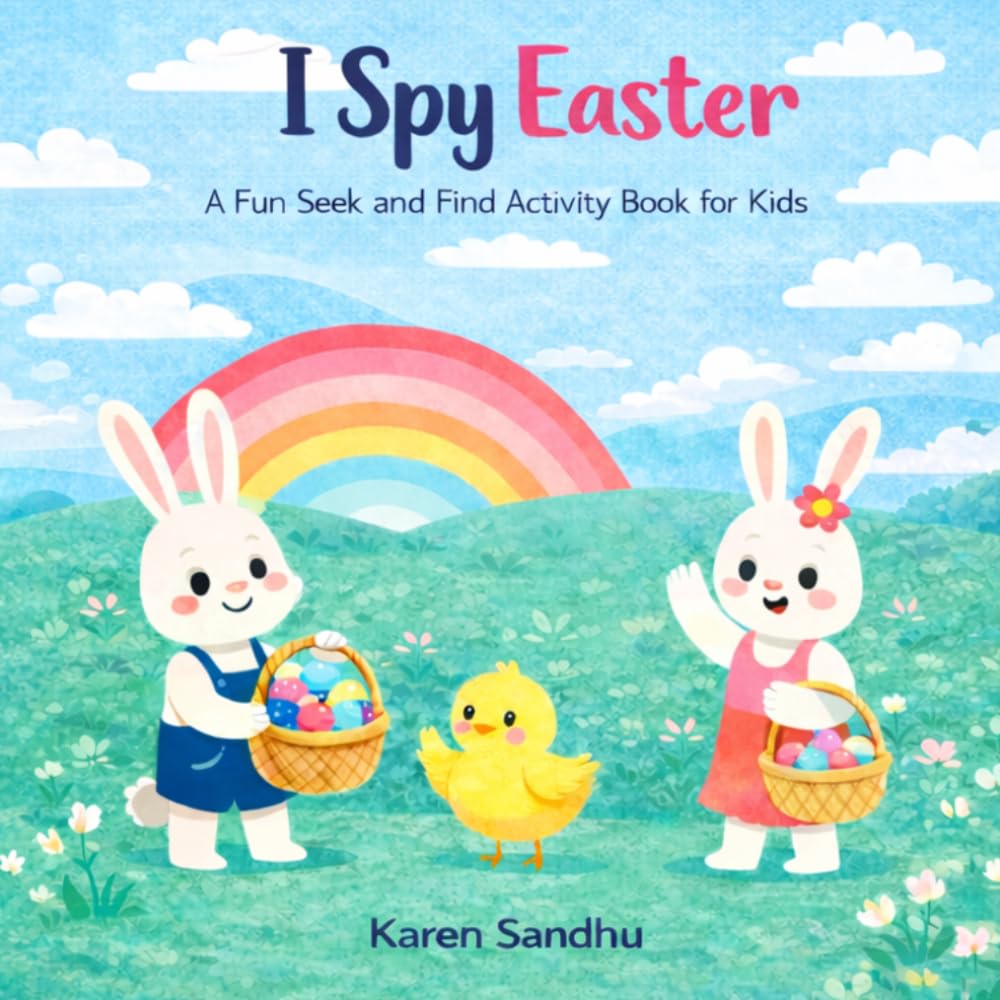 I Spy Easter: A Fun Seek and Find Activity Book for Kids